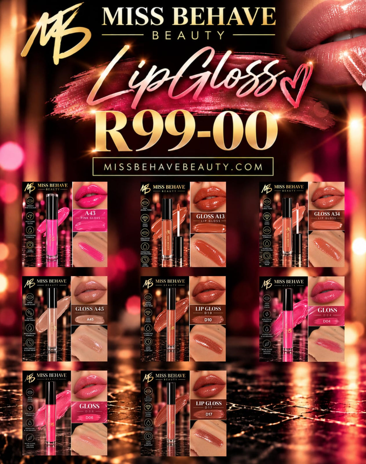 Lip Gloss Collection