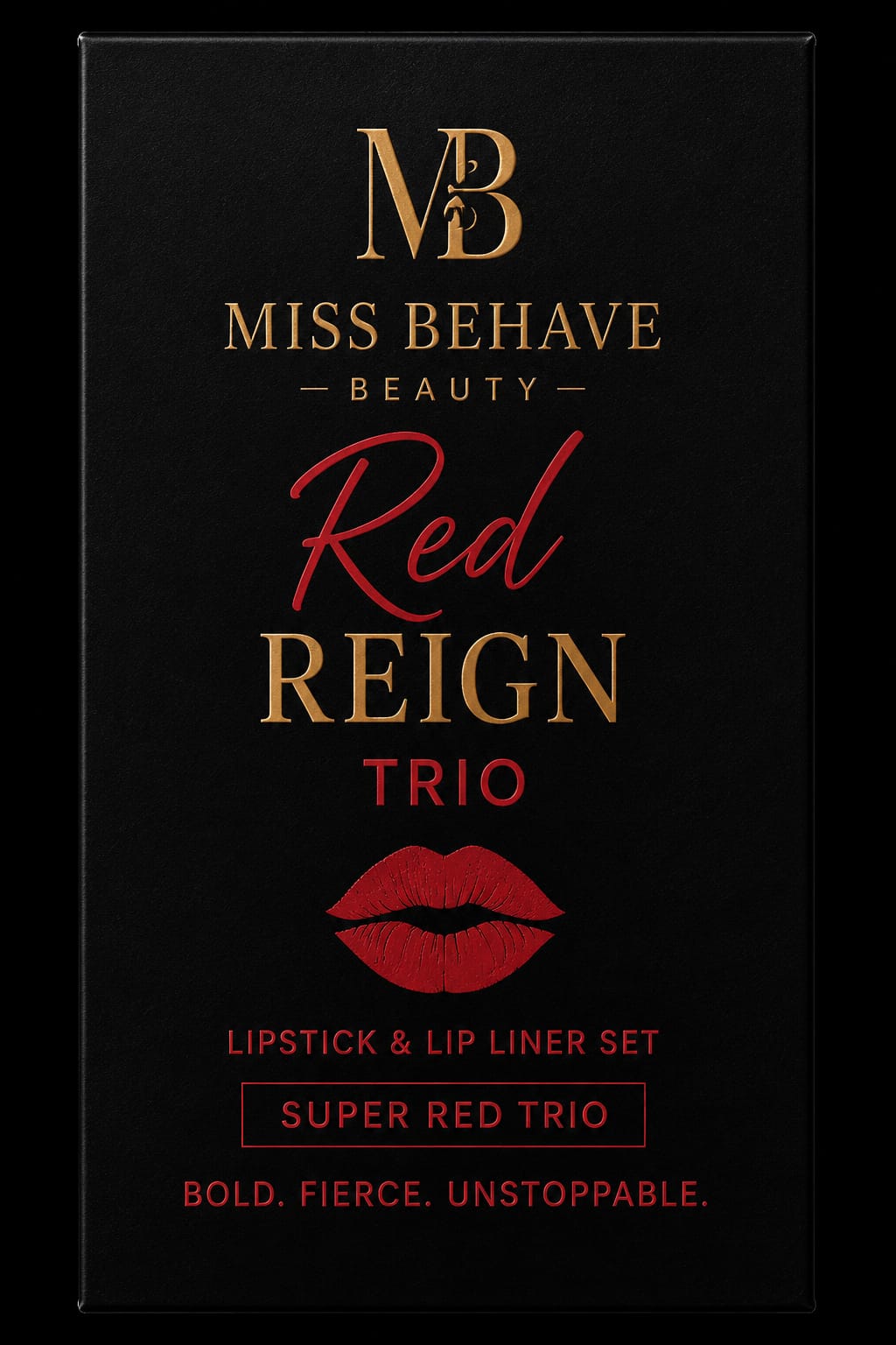 Red Reign Lip Trio Set❤️