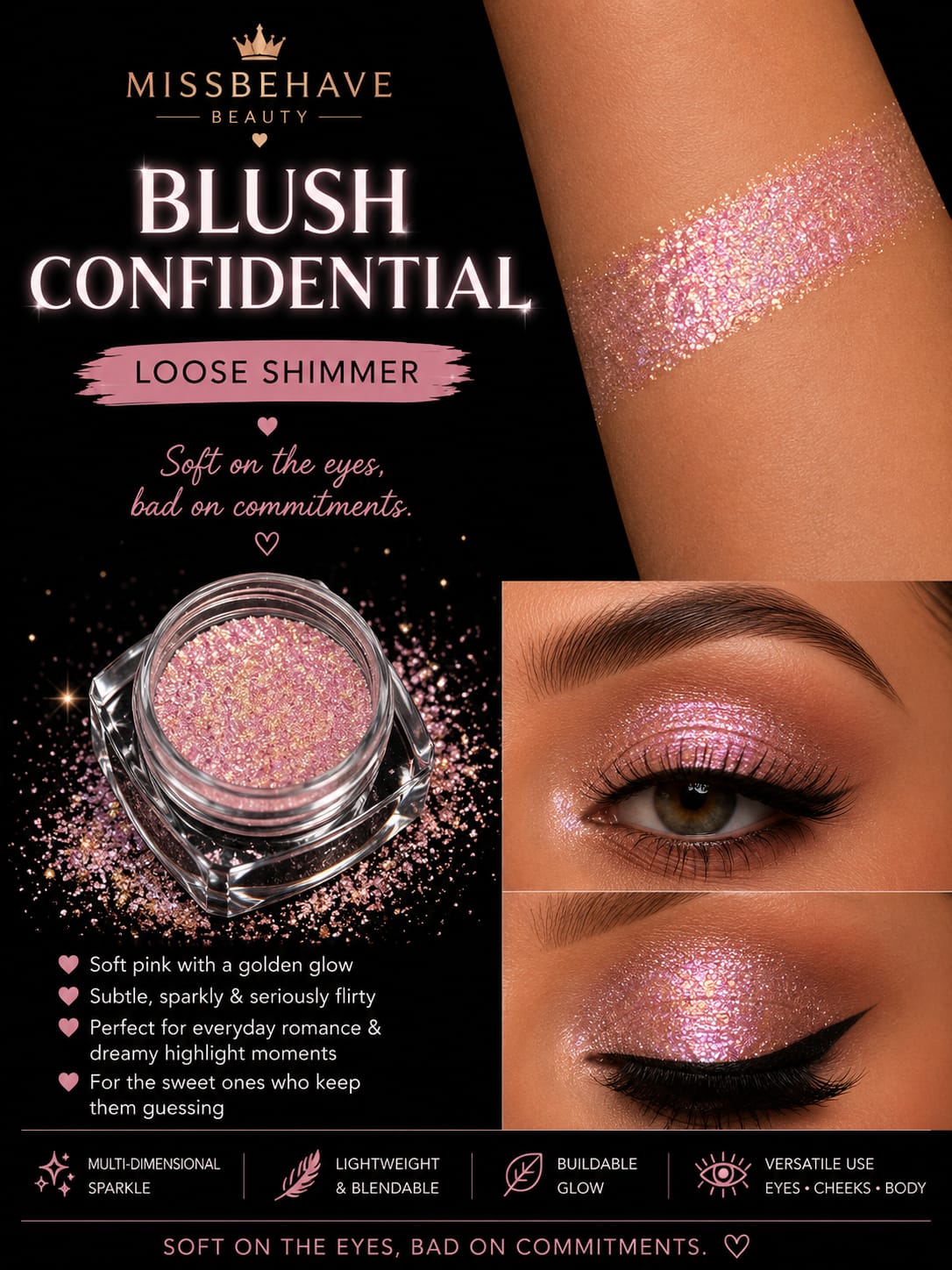Blush Confidential Loose Shimmer