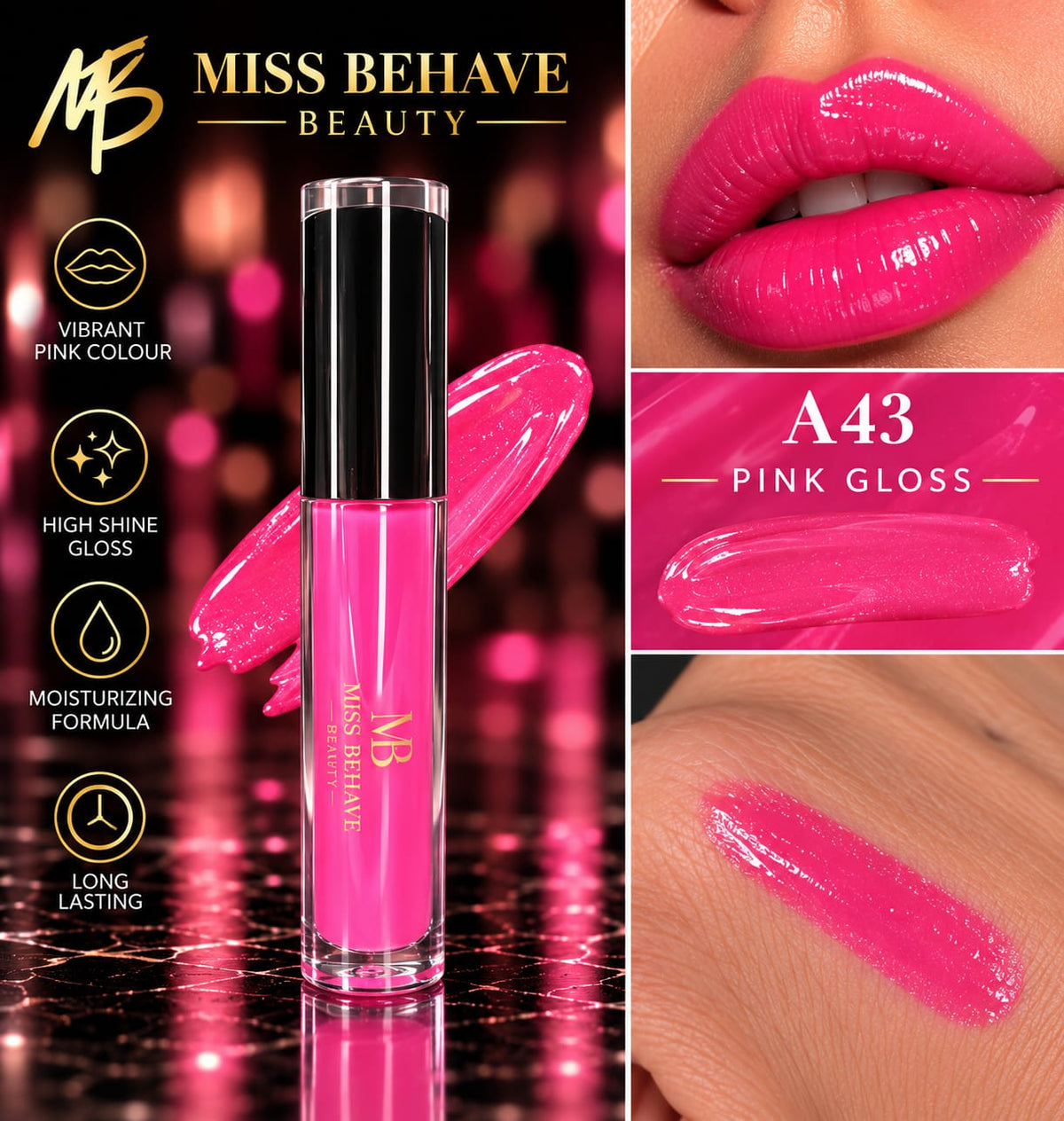 Pink Lip Gloss