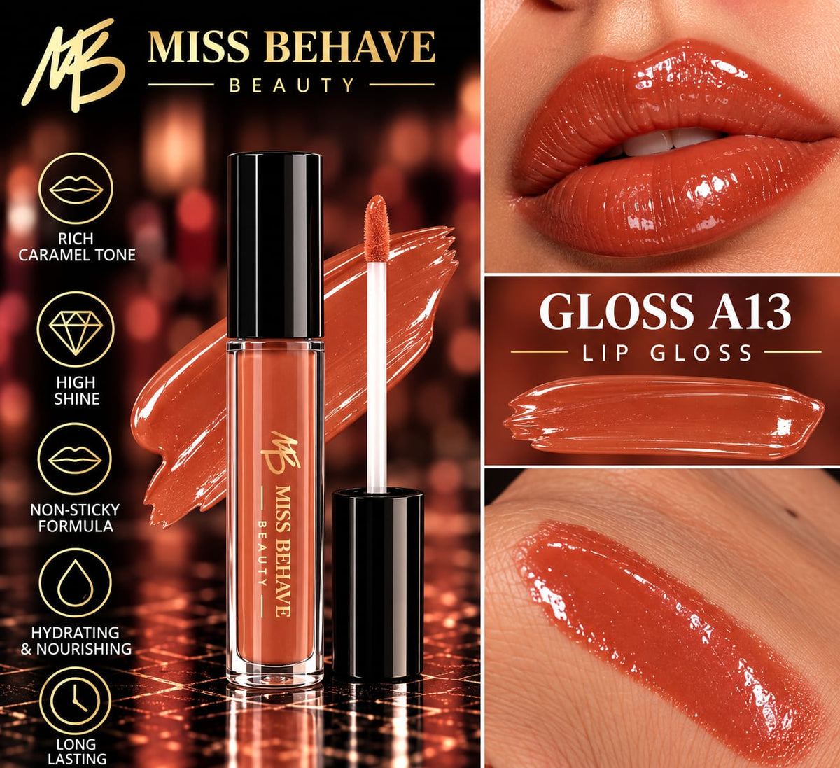 Brown Nude Gloss