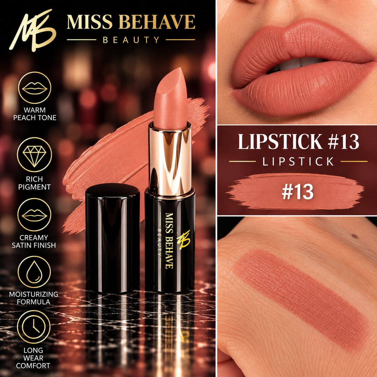 Coral LipStick