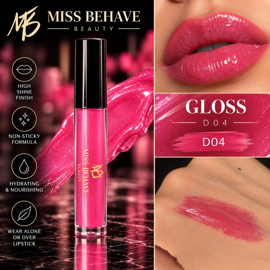 Pink Shine Gloss D04