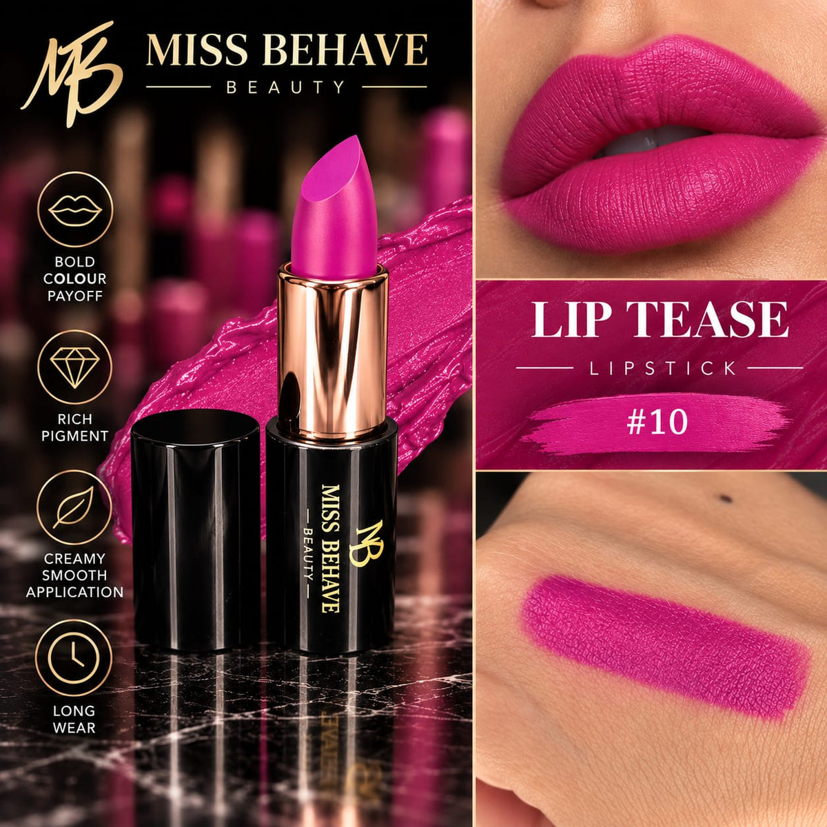 Purple Lipstick