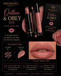 🖤The Outline and Obey Lip Duo