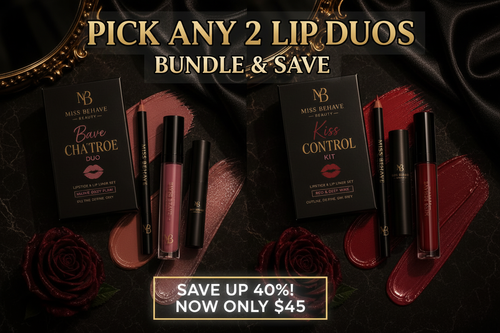 Miss Behave Beauty Lip Combo Bundle